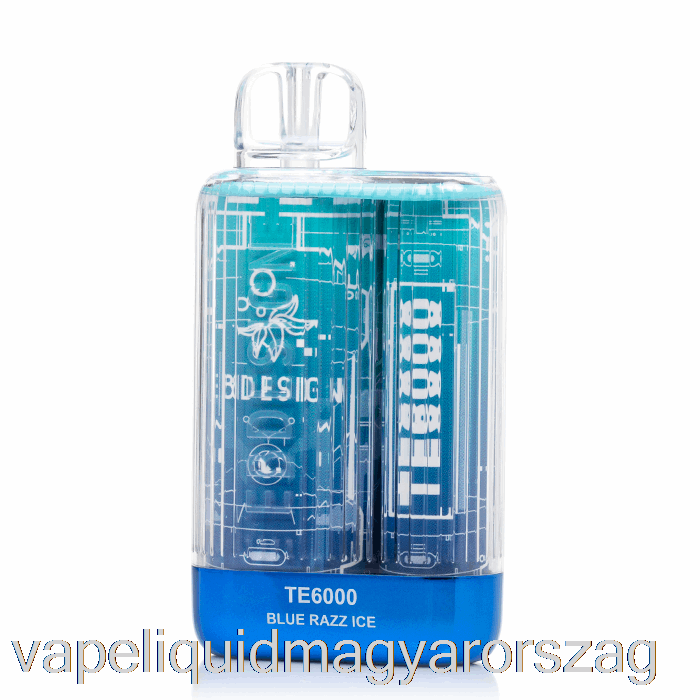 Eb Te6000 Eldobható Kék Razz Ice Vape Folyadék